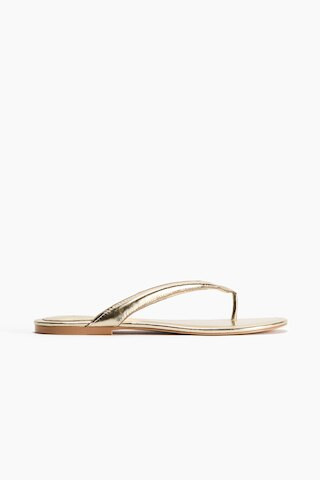 H & M - Flip-flops - Gold-Coloured | H&M (UK, MY, IN, SG, PH, TW, HK)