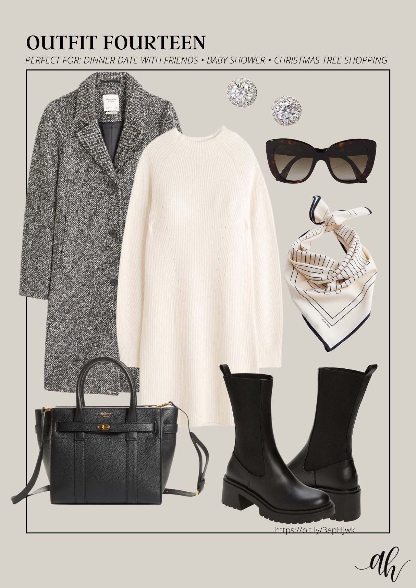 Look chic while out to dinner with friends, at a baby shower, or Christmas tree shopping this look is elevated and classic. 

#LTKHoliday #LTKstyletip #LTKSeasonal