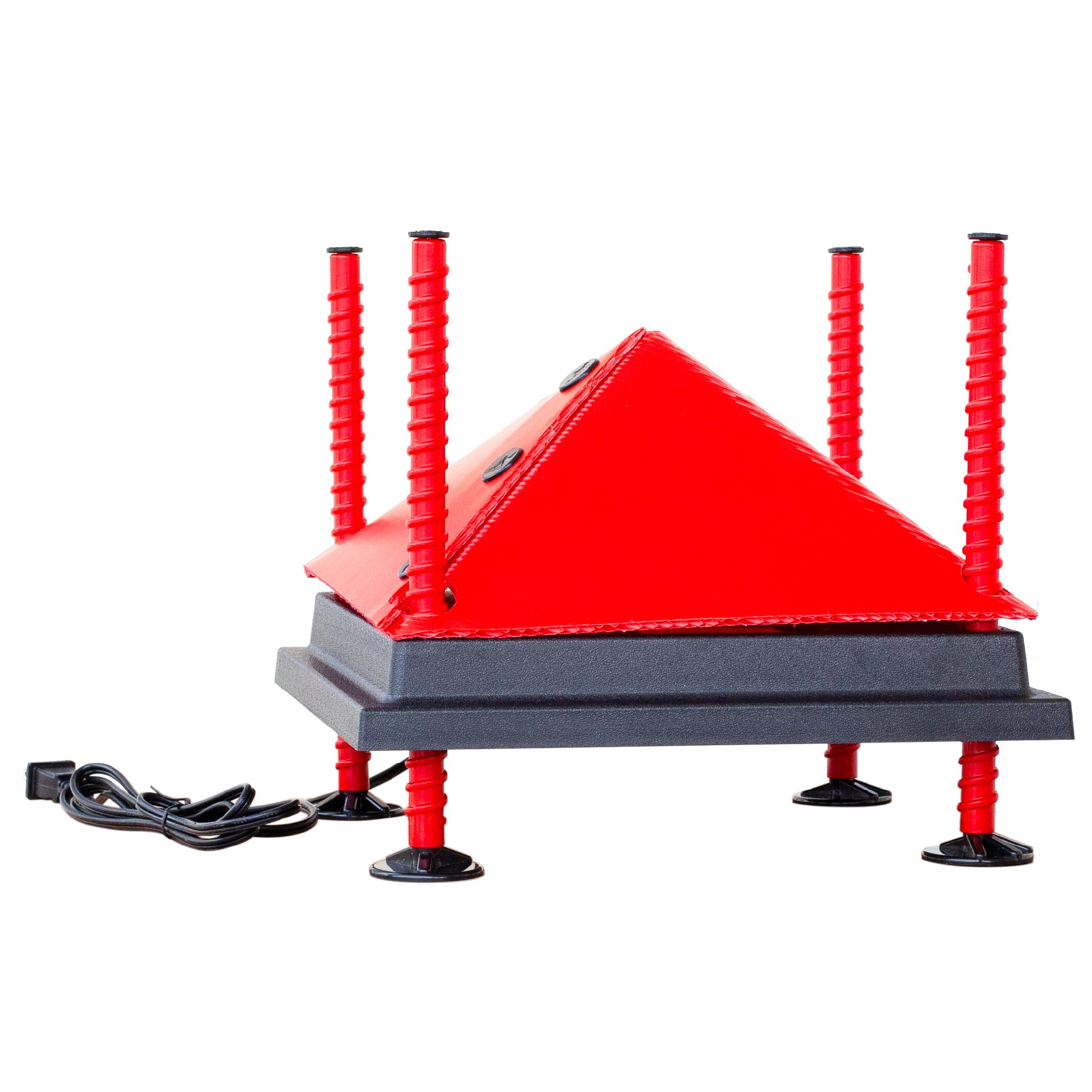 RentACoop 12x12 Inch Adjustable Heating Plate with Bonus Foldable Anti-Roost Cone for up to 20 Ch... | Amazon (US)