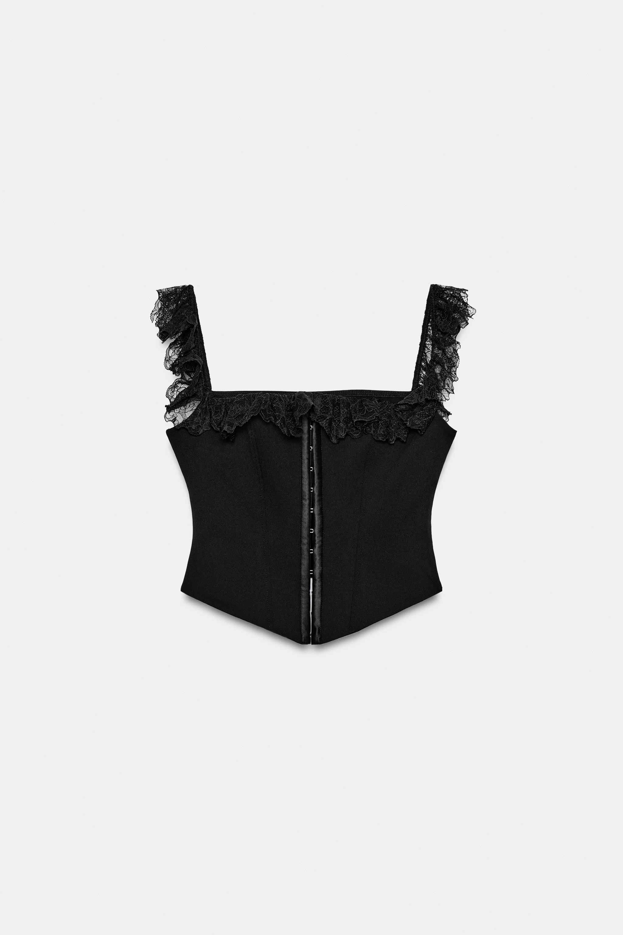 LACE CORSET TOP | Zara US