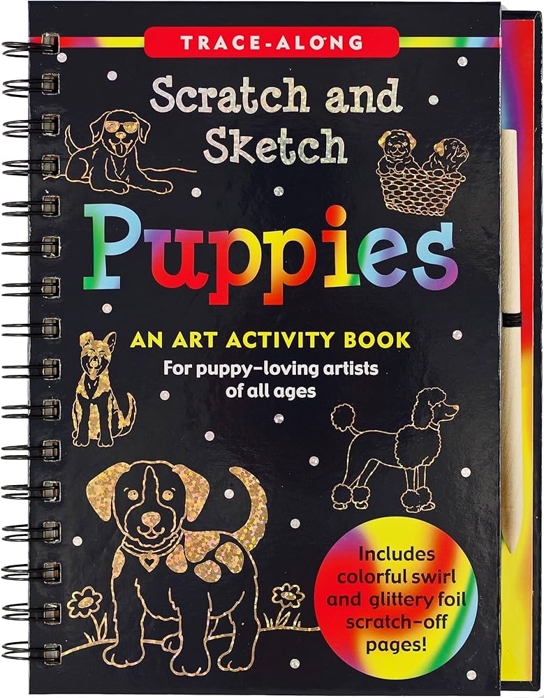 Scratch & Sketch Puppies (Trace Along) | Amazon (US)