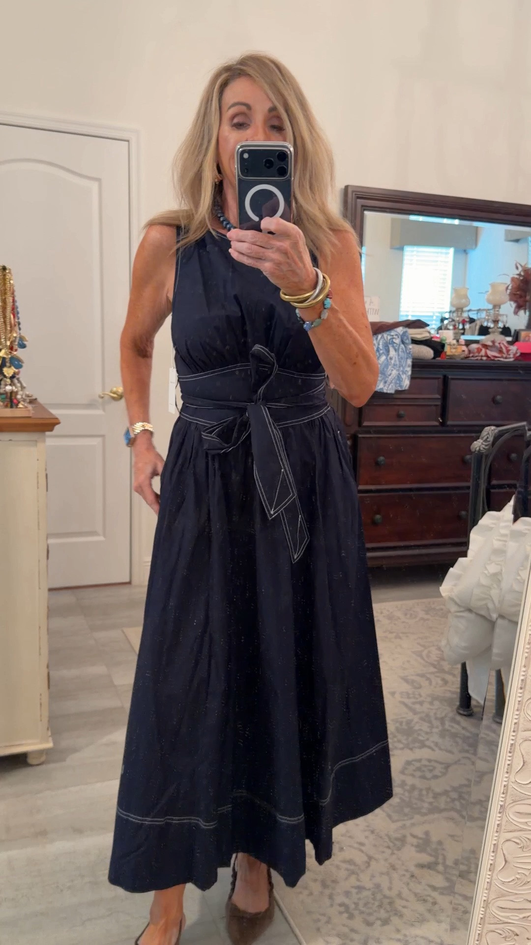 Wearing a size small.

#LTKOver40 #LTKstorytime