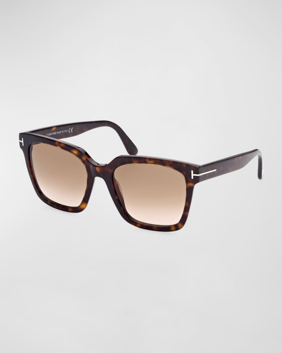 TOM FORD Selby Square Acetate Sunglasses | Neiman Marcus