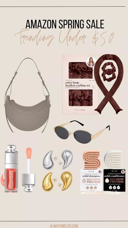 Today is the last day for the Amazon Spring sale! I have rounded up some of the best Amazon Spring deals that are currently under $50! The sunglasses are so cute. I’m also eyeing the bag. 

Amazon Sale
Purses
Beauty Sale

#LTKfindsunder50 #LTKfindsunder100 #LTKsalealert