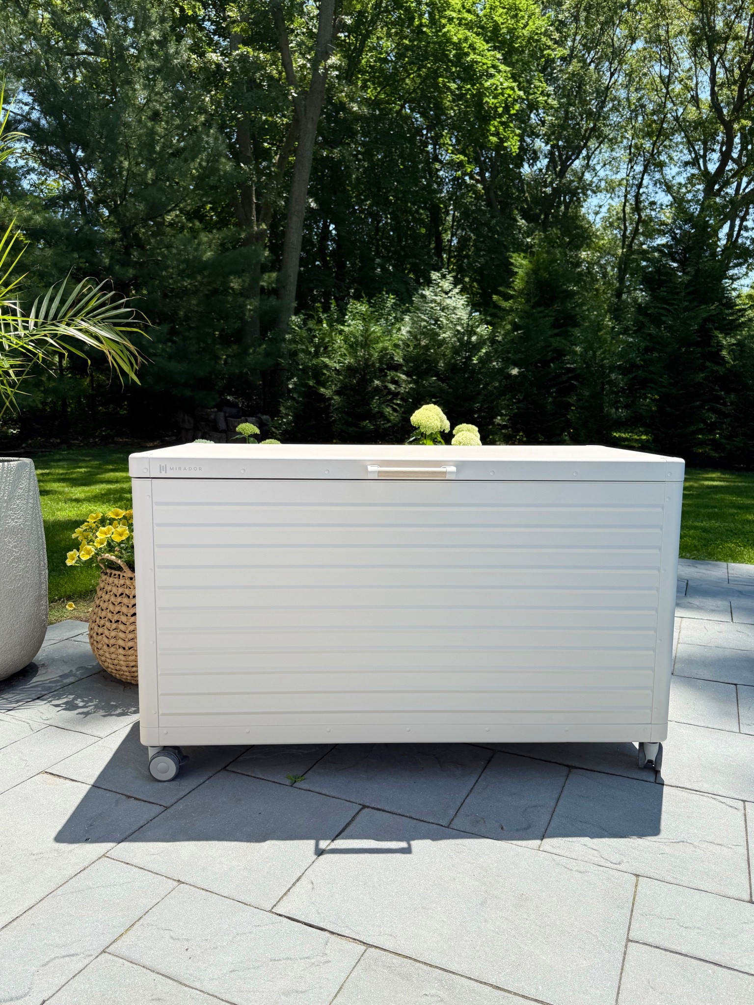 This is hands down, the best deck box I’ve ever owned. It’s beautiful, it has wheels, and keeps all my cushions and patio accessories dry with its waterproof design. It’s currently available at Wayfair. 🤍💦

#LTKHome #LTKSeasonal #LTKSaleAlert