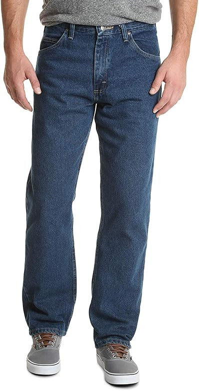 Men's Classic 5-Pocket Relaxed Fit Cotton Jean | Amazon (US)