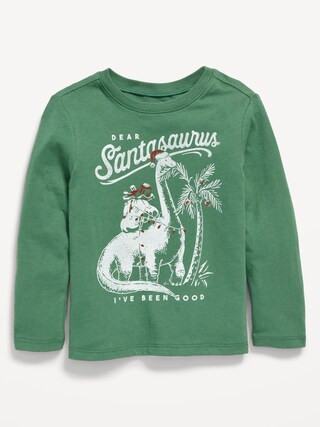 Unisex Long-Sleeve Graphic T-Shirt for Toddler | Old Navy (US)