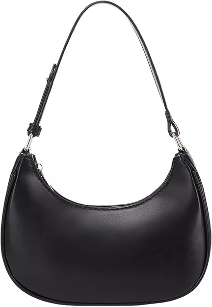 Shoulder Bags for Women Small White Purse Y2K Handbag Crocodile Pattern Clutch 90s Purses