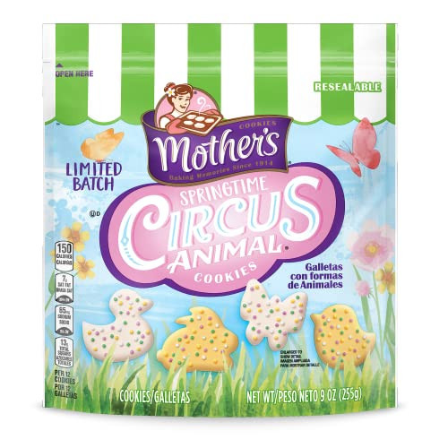 Mother's Spring Time Circus Animal Cookies, 9 Ounce | Amazon (US)