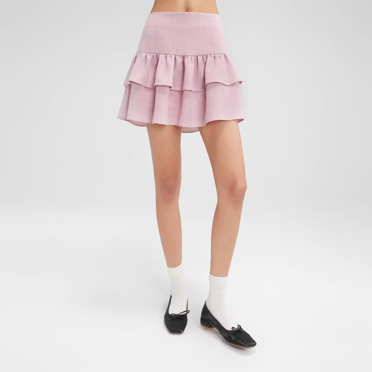 Women's Plaid Ruffle Mini Skirt - Wild Fable™ | Target
