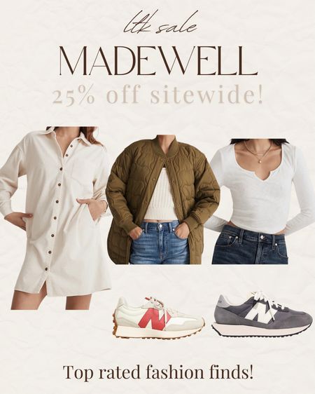 25% off Madewell sale! 

#LTKstyletip #LTKSale #LTKsalealert