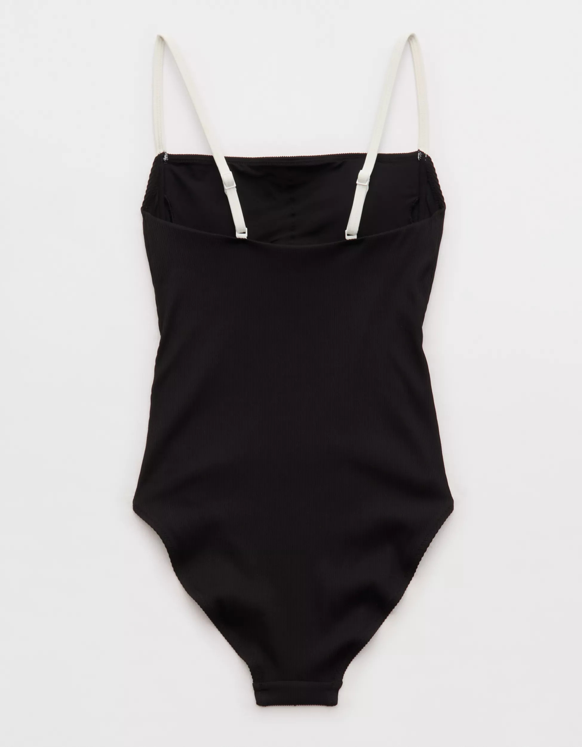 Aerie Binding Full Coverage Ribbed One Piece Swimsuit | Aerie