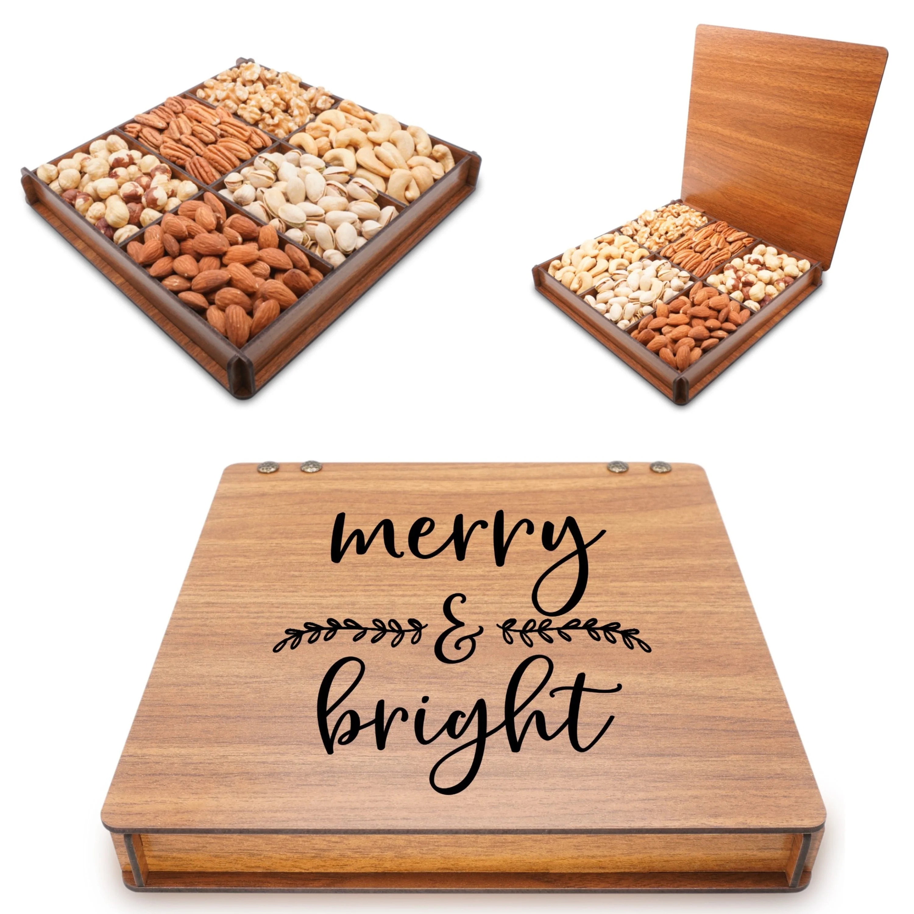 Secret Garden's Gourmet Food Holiday, Customer Gift Boxes, Snack Box, Christmas Nuts Gift Basket | Walmart (US)