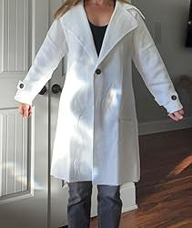 MEROKEETY Women's Long Sleeve Lapel Blazer Coatigan Winter Knit Classy Sweater Jacket Coats | Amazon (US)