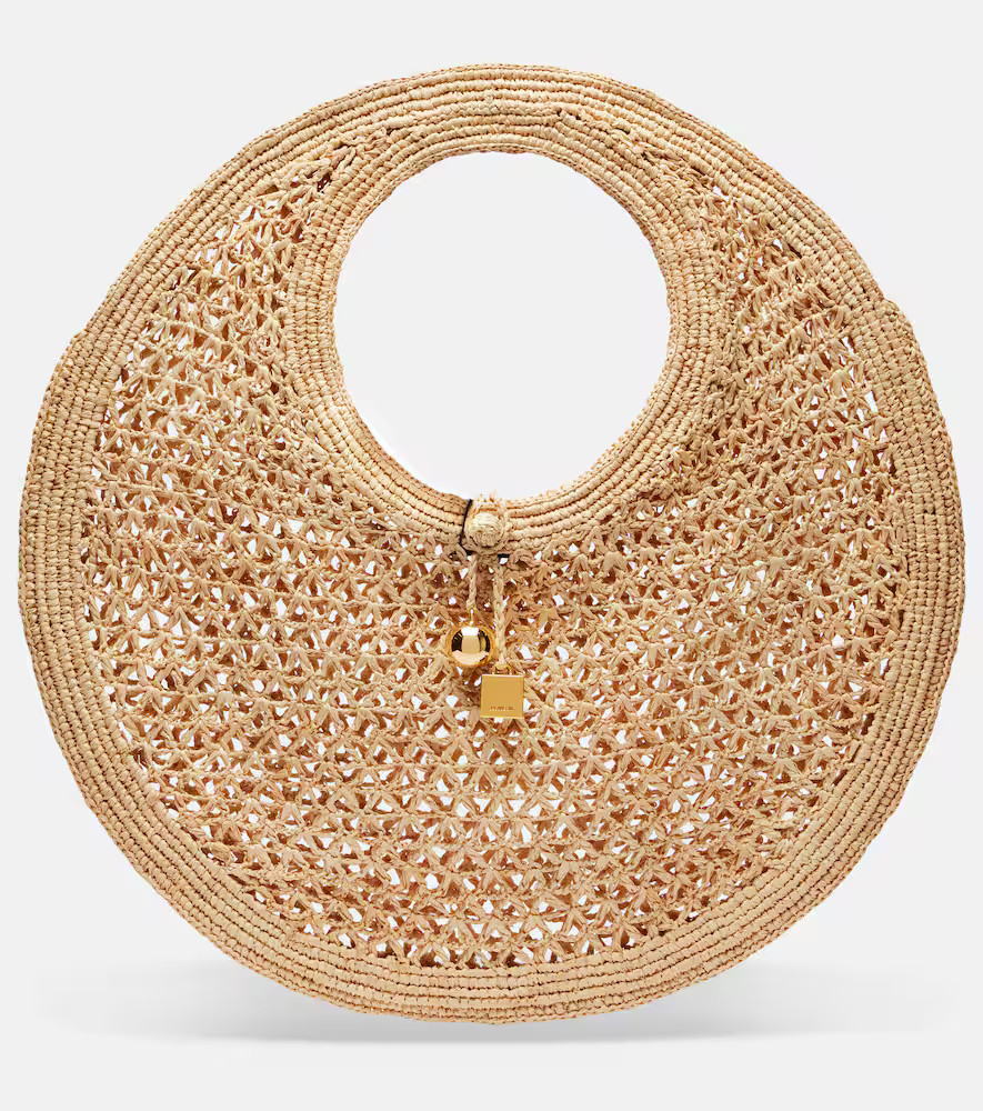 Jacquemus Spiaggia raffia tote bag | Mytheresa (US/CA)