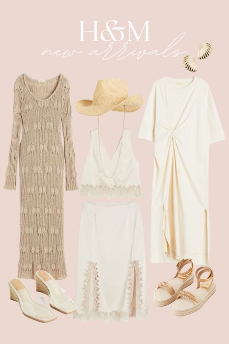 H&M NEW ARRIVALS ✨
summer outfits, vacation outfits, summer dress, matching set, two piece set, sandals, wedges, cowboy hat, beach outfit

#LTKunder50 #LTKSeasonal #LTKstyletip