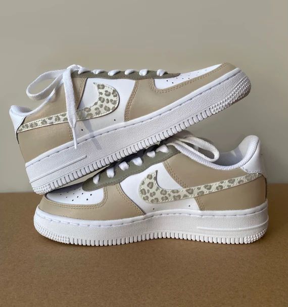 CHEETAH AIR FORCE 1s. Custom Nike Air Force 1s. Personalized | Etsy | Etsy (US)