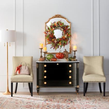 Aspen Leaves Wreath | Frontgate