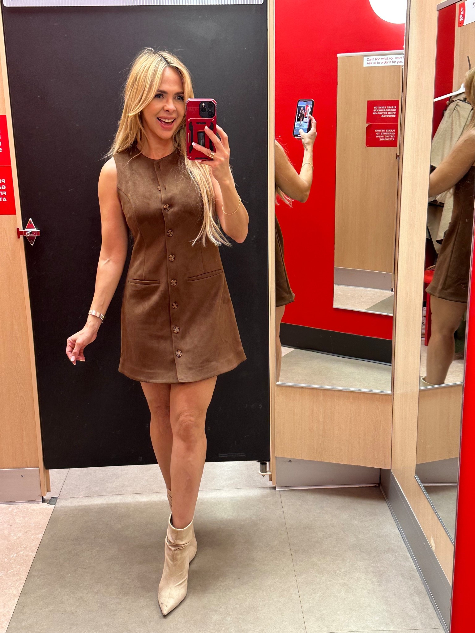 This dress ran out of stock at Target 😭 but don’t worry — I found a few others that look almost the same! 🤎✨ Take a look, I linked them for you!

#LTKWorkwear #LTKTall #LTKParties