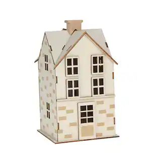 7" LED Wood 2-Story House Décor by Make Market® | Michaels | Michaels Stores
