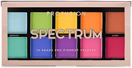 Profusion Cosmetics Mini Artistry 10 Shade Eyeshadow Palette, Spectrum | Amazon (US)