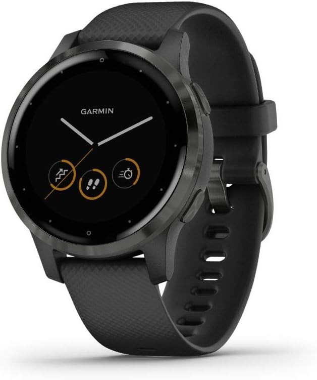 Garmin 010-02172-11 Vivoactive 4S, Smaller-Sized GPS Smartwatch, Features Music, Body Energy Moni... | Amazon (US)