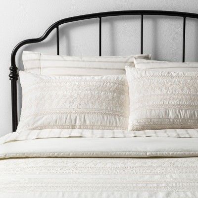 Embroidered Comforter & Sham Set - Hearth & Hand™ with Magnolia | Target