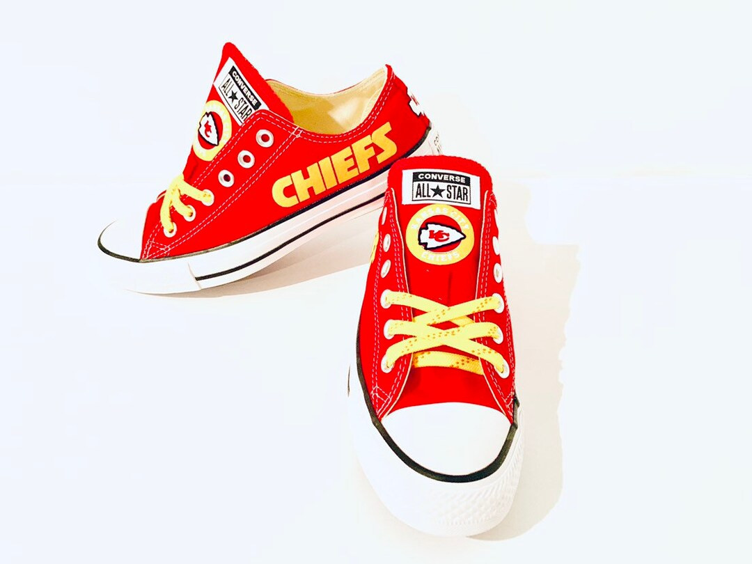 Kansas City Chiefs Super Bowl Shoes - Etsy | Etsy (US)