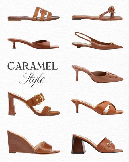 Caramel shoes that I love!

#LTKShoeCrush #LTKOver40 #LTKSeasonal