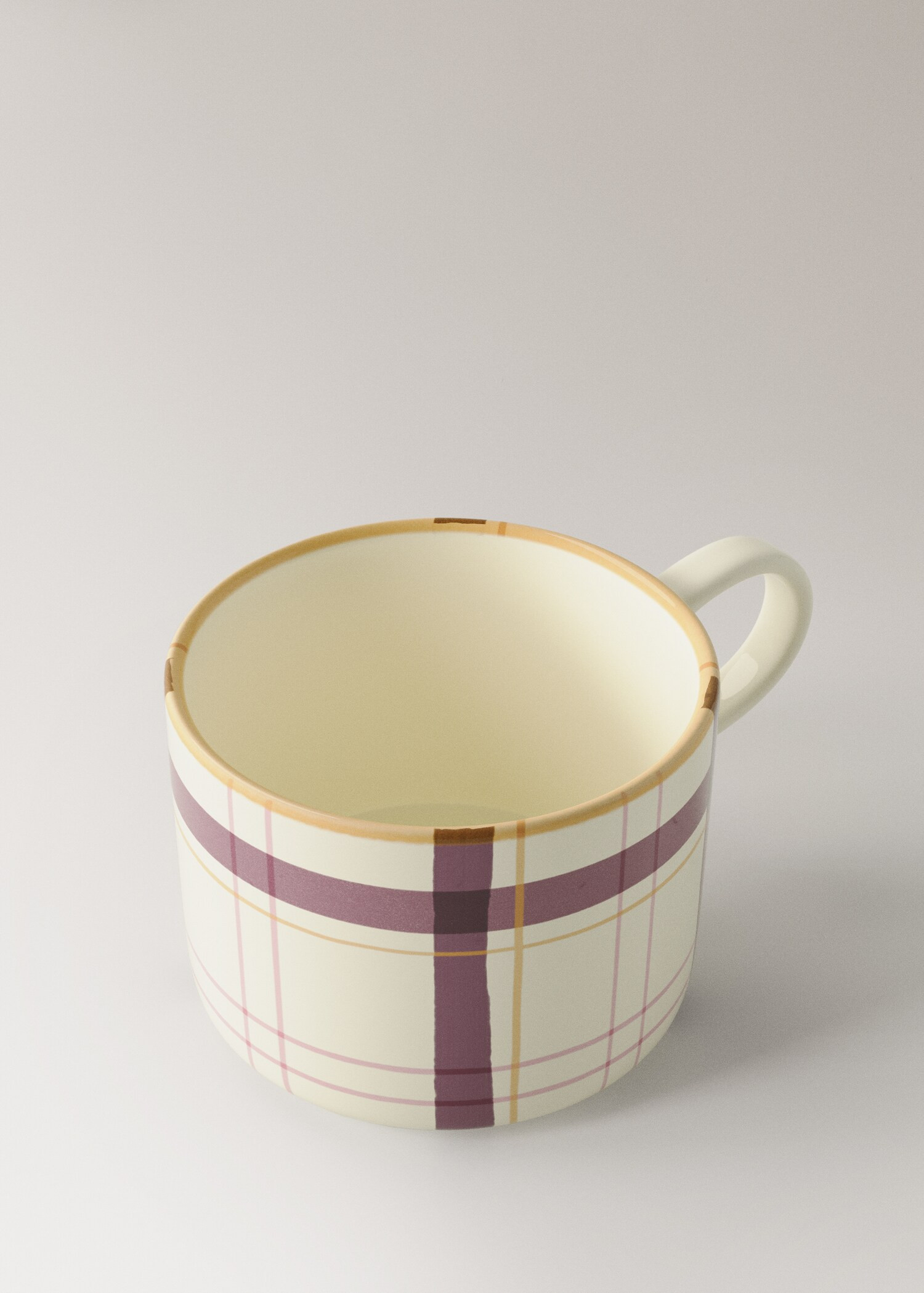 Hand-painted coffee cup | MANGO (UK)