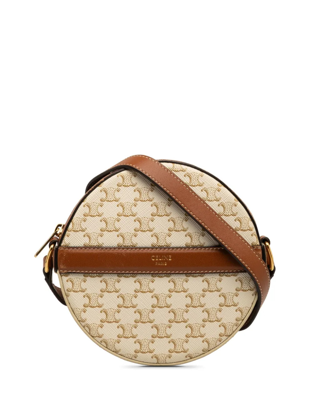 2021 Triomphe round crossbody bag | Farfetch Global
