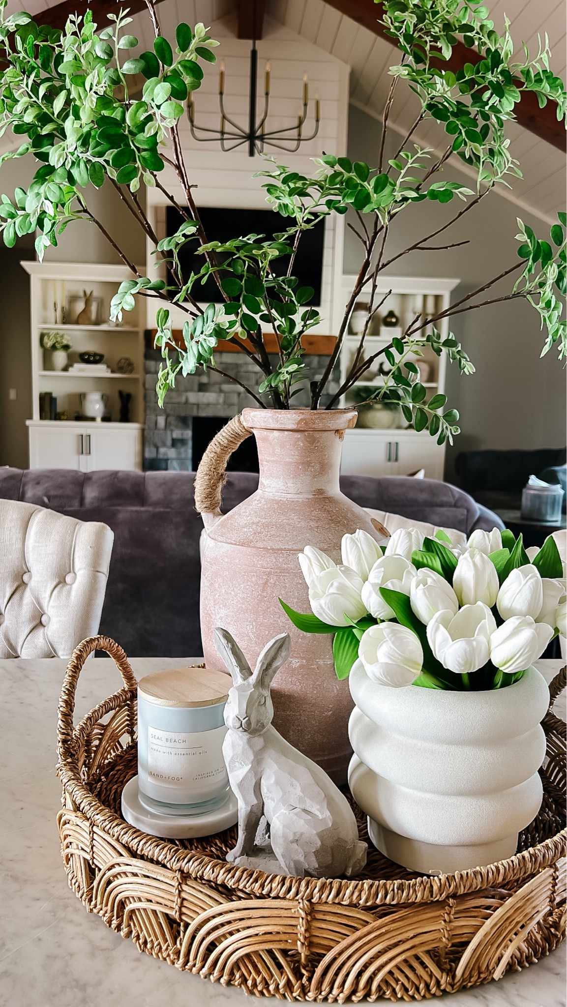 Spring Dining Room table decor 🌷🐇

#LTKfindsunder50 #LTKSeasonal #LTKhome