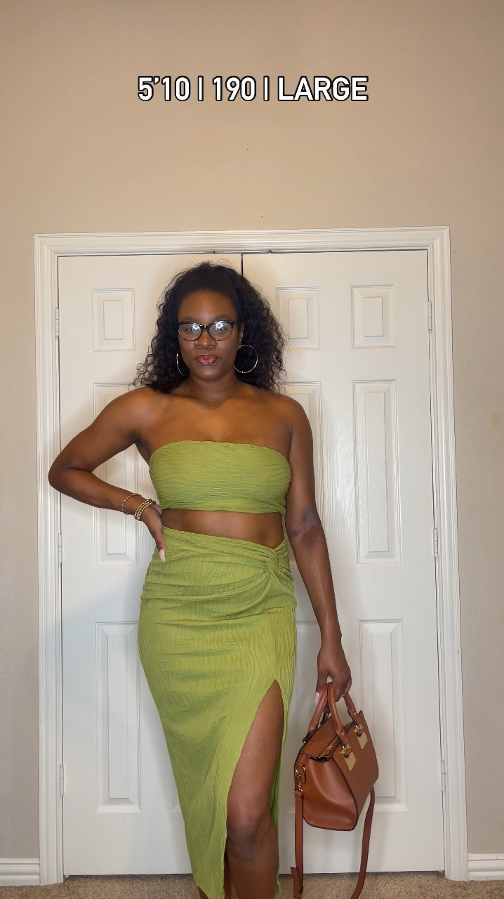 Got to love a cute set! This 3-piece chartreuse set is perfect for any occasion .

#LTKVideo #LTKStyleTip #LTKSaleAlert