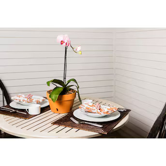 Pennington 6.75-in W Small Orange Clay Indoor/Outdoor Planter with Drainage Holes | Lowe's