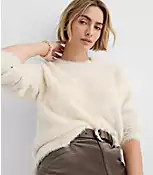 Fuzzy Tunic Sweater | LOFT