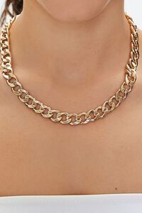 Upcycled Chunky Chain Necklace | Forever 21 | Forever 21 (US)