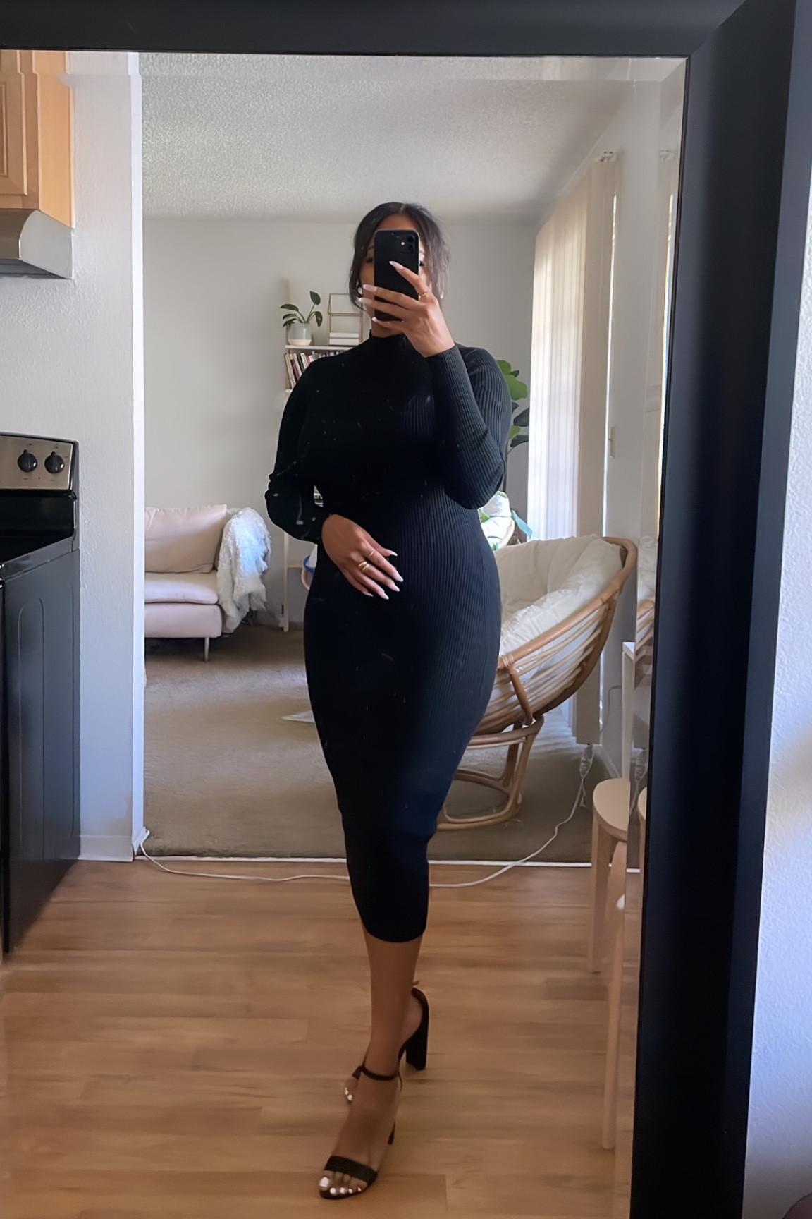 fall fashion, black dress, ribbed dress, fall looks, black, chic, chic fashion

#LTKmidsize #LTKSeasonal #LTKfindsunder100