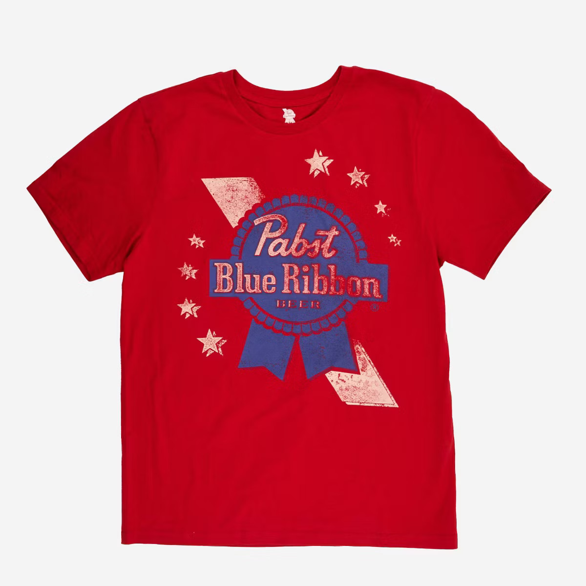 Men's Pabst Blue Ribbon Americana T-Shirt - Red | Target