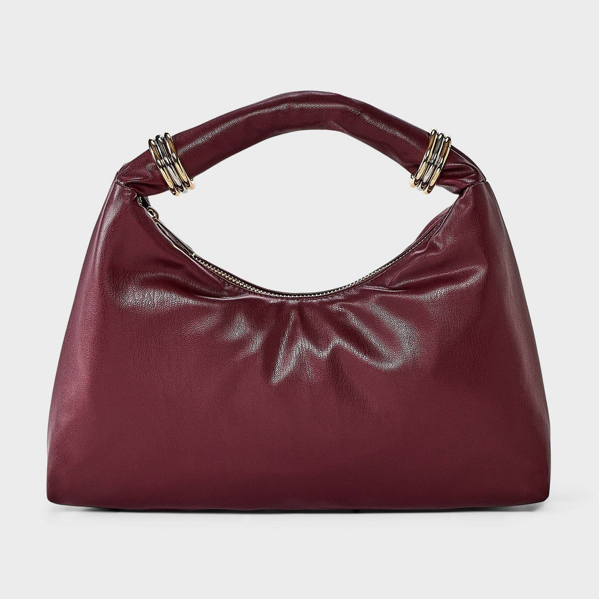 Mini Soft Saddle Handbag - A New Day™ Deep Red | Target