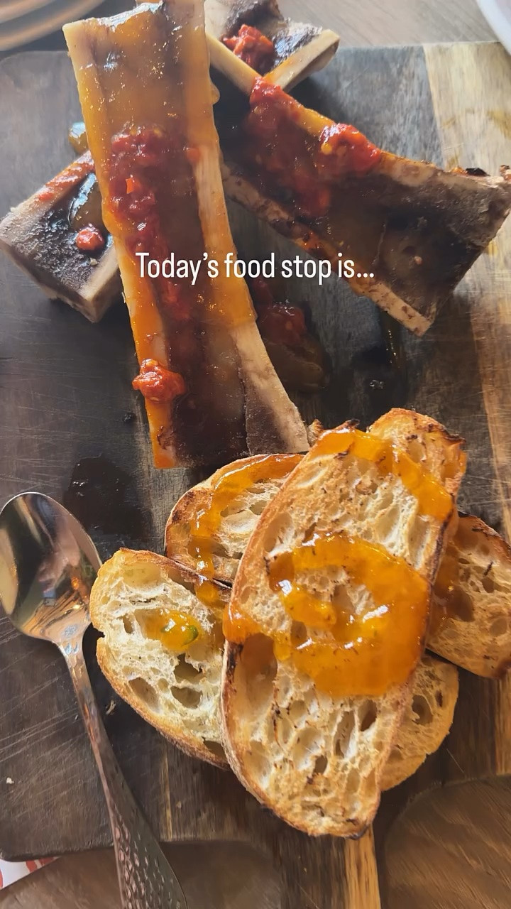 Today’s food stop is @barbusasd in Little Italy, San Diego. 🇮🇹🍝
 
I tried the bone marrow, (for the collagen😜) Caesar salad, pesto gnocchi (so yummy!), and meatballs & marinara pasta. 🤗

From the rich bone marrow to the comforting pasta dishes, it was the perfect Italian feast. If you’re exploring Little Italy and craving delicious Italian food, Barbusa is definitely worth adding to your list! 👍
 
Be sure to save this post for when you’re looking for fun San Diego eats and follow @marneys_tidbits 🌸 for more exciting lifestyle and restaurant tips.
 
#littleitalysandiego #sandiegoeats #italianfood #foodiefind #marneystidbits