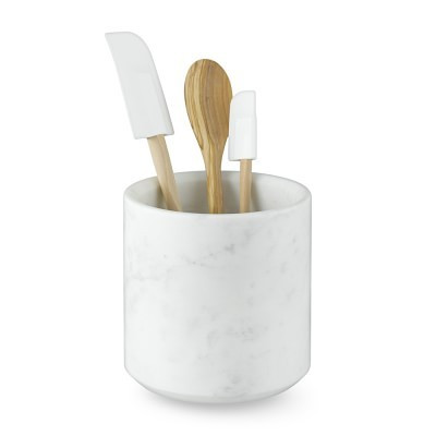 Williams Sonoma Marble Partitioned Utensil Holder | Williams-Sonoma