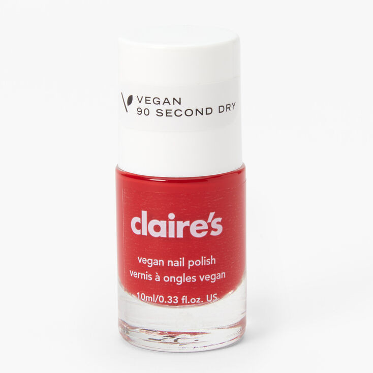 Vegan 90 Second Dry Nail Polish - Valentine Kisses | Claire's (US)
