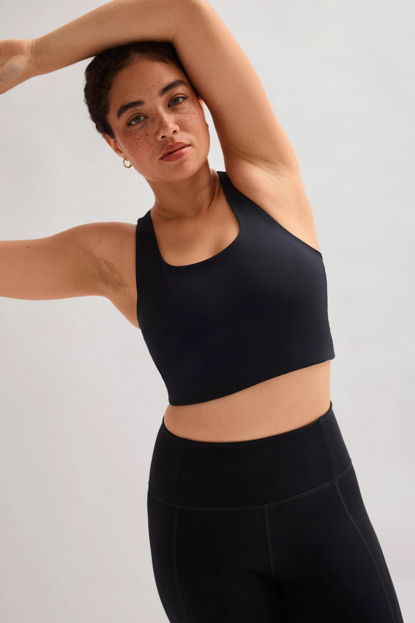 Black Paloma Racerback Bra | Girlfriend Collective