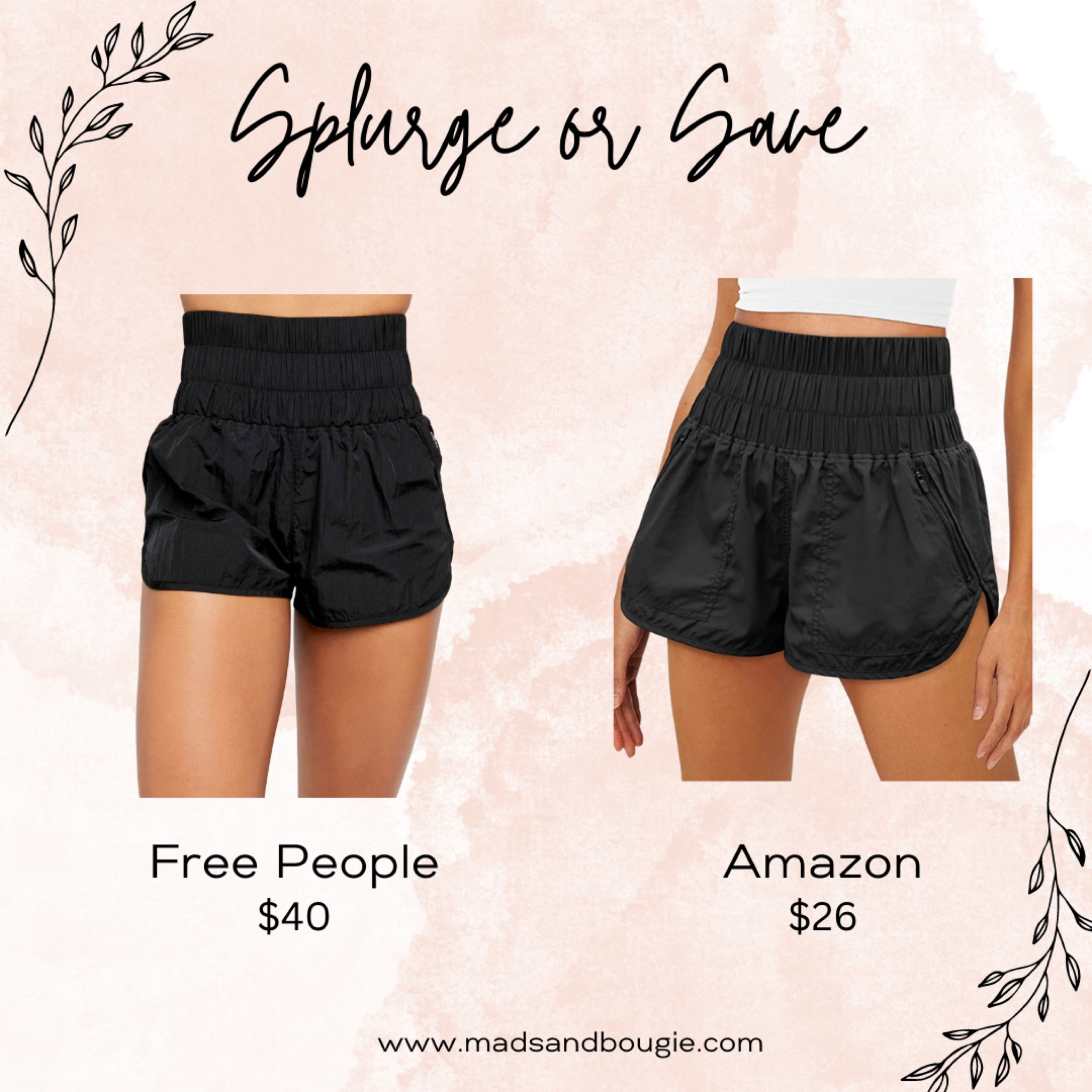 I love a good splurge vs save. I treat myself to brands I love but I'm also not ashamed to buy a good dupe when I find it. I'm a big fan of these Free People dupes

#LTKfit #LTKunder50 #LTKtravel