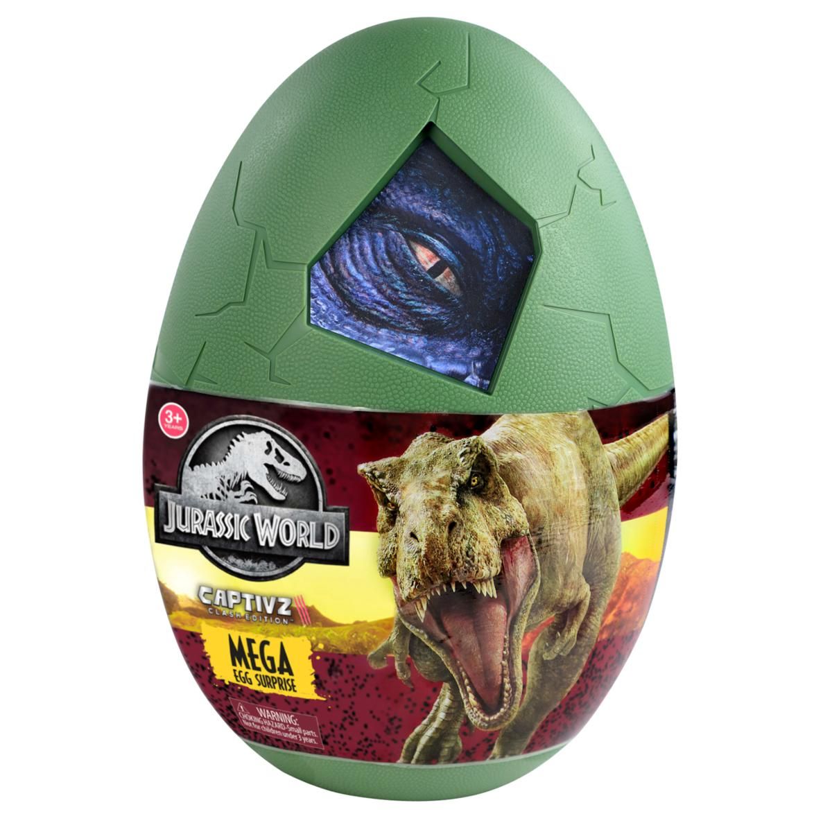 Jurassic World CAPTIVZ Clash Edition Mega Egg Surprise Toy - 20490820 | HSN | HSN