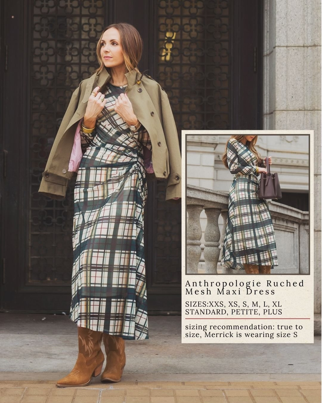 @Anthropologie x Merrick’s Art Ruched Plaid Dress

#LTKgrwm