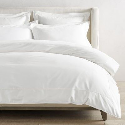 Chambers® Signature 600TC Sateen Sheet Set and Duvet Cover Bedding Bundle | Williams-Sonoma