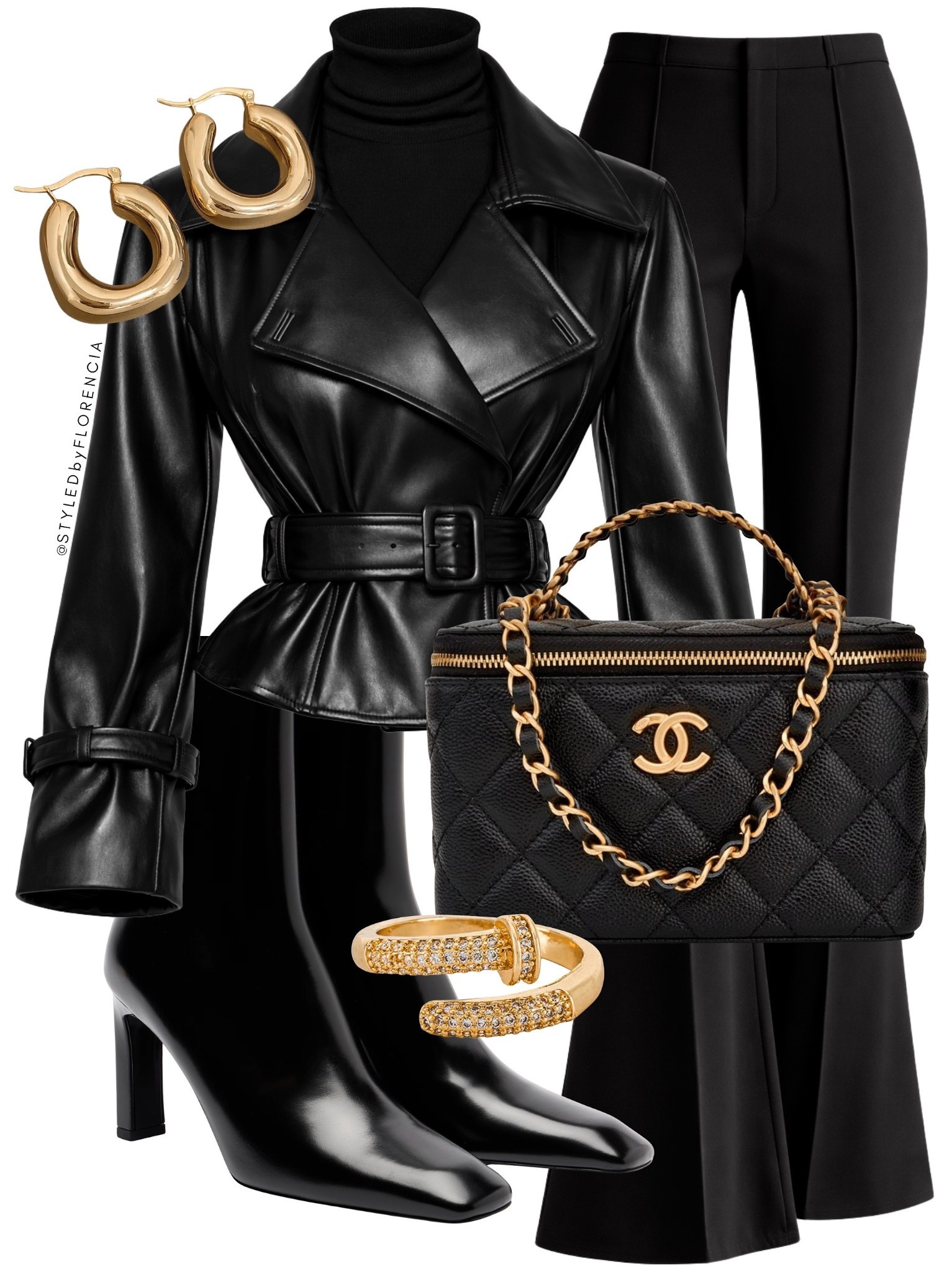 all black leather jacket moment to save for the weekend😎🖤

#LTKootd #LTKNYFW #LTKSaleAlert