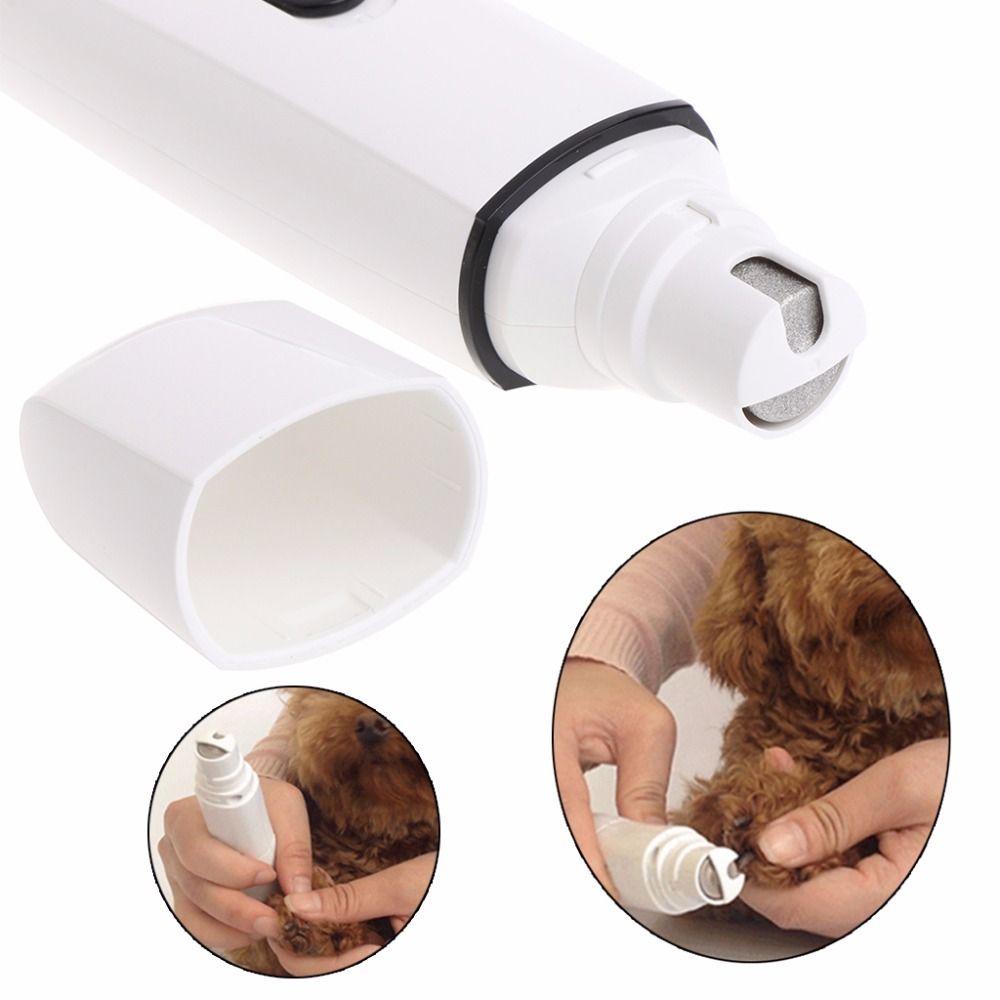 Electric Dog Nail Grinder Rechargeable Pet Nail File Portable Cat Paw Trimmer | Newchic