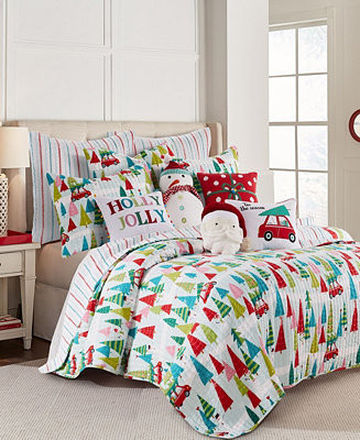Levtex Holly Jolly Quilts - Macy's | Macy's
